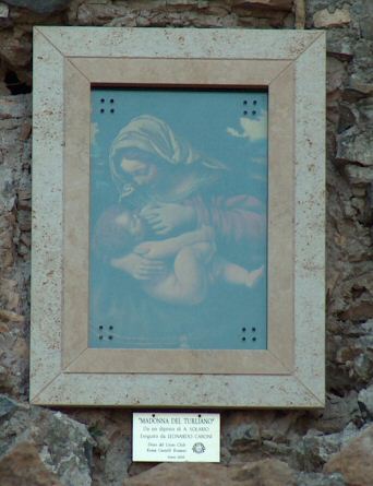 Madonna che allatta il Bambino di Turliano